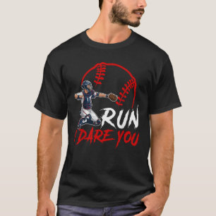 Camiseta Corra Roube Eu Desafio Você Humor Apanhador de Bei