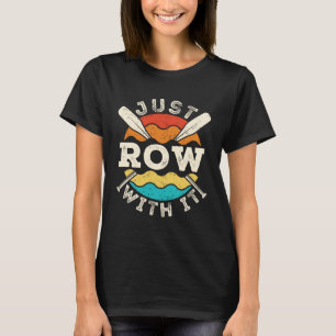 Camiseta Corre com uma equipe de tripulantes engraçada