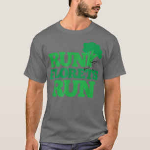 Camiseta Corre Floretas Correm Vegetarianos Engraçados Que 