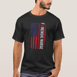 Camiseta Correção científica forense Flag Forensics