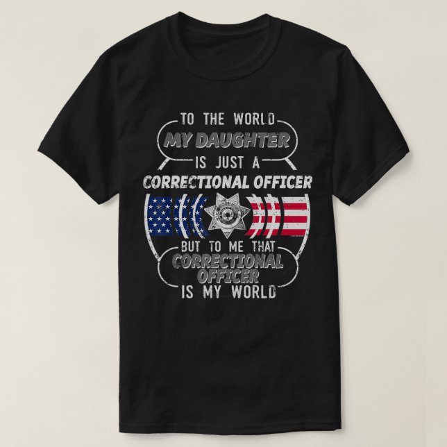 Camiseta Correção da Minha Filha - Correção Oficial Offi (Frente do Design)