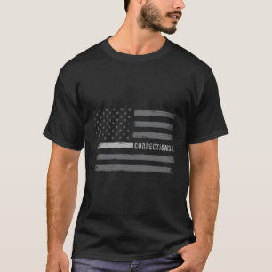 Camiseta Correção de Sinalizador Thin Silver Line do Agente