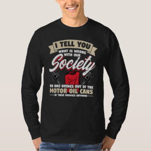 Camiseta Correção Mecânica Diesel Eu Digo O Que Há De Errad