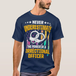Camiseta Correções com capacidade de agente correcional C