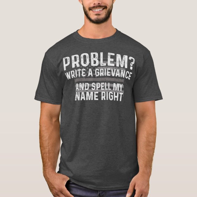 Camiseta Correções Engraçadas Policiais Oferecem Homens Thi (Frente)
