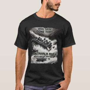 Camiseta Corredeira de Água Branca do Rio Nantahala NC Jang