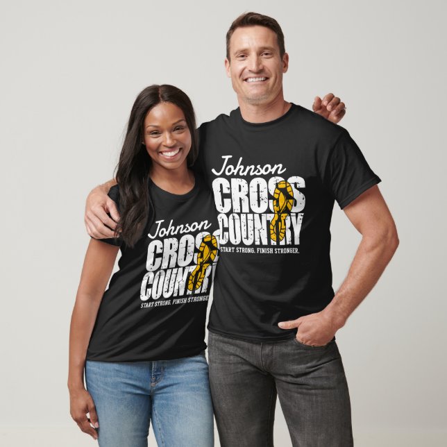 Camiseta Corredor da Equipe de Corrida de Cross Country ADD (Unissex)
