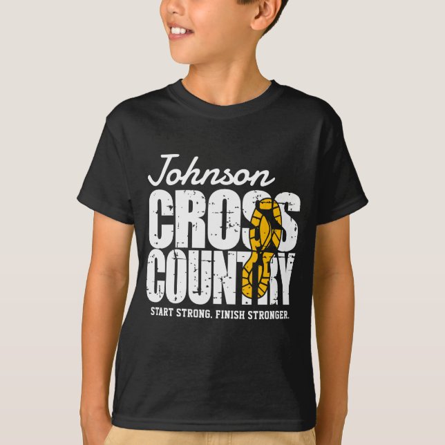 Camiseta Corredor da Equipe de Corrida de Cross Country ADD (Frente)