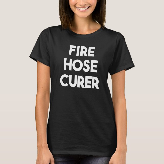 Camiseta Corredor da mangueira de fogo (Frente)