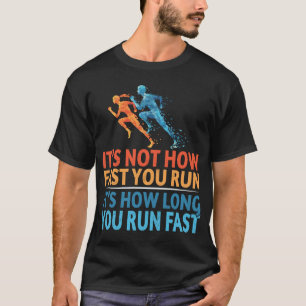 Camiseta Corredor de Longa Distância Engraçado Treinador XC