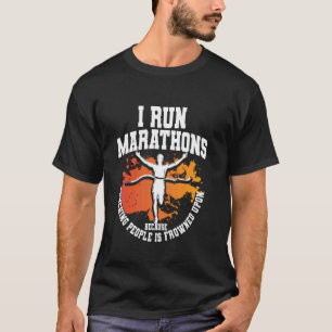 Camiseta Corredor de Maratona & Corredor, Corrida Motivacio