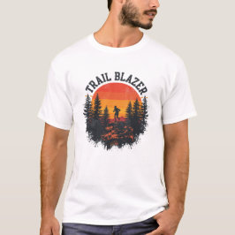 Camiseta Corredor de Montanha Trail Blazer Vintage