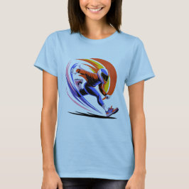 Camiseta Corredor Dinâmico de Velocidade - Ação Gráfica Fut