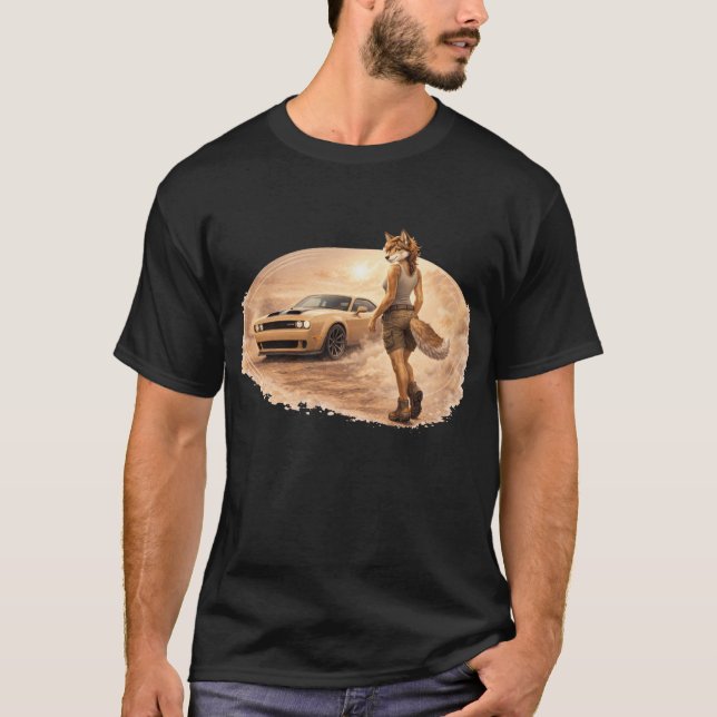 Camiseta Corredor do Deserto Coyote (Frente)