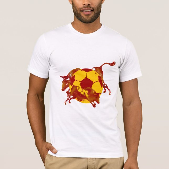 Camiseta Corredor espanhol quente de Ulta dos presentes do (Frente)