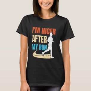 Camiseta Corredor EU FICO MAIS SIMPÁTICO APÓS MINHA CORRIDA