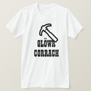 Camiseta corredor glöwr Anão Miner em galês