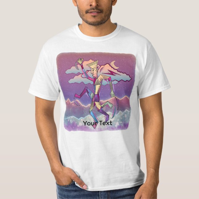 Camiseta Corredor Noturno (Frente)