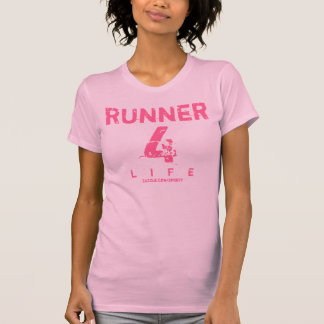 Camiseta Corredora 4 Vida - Pink Racerback