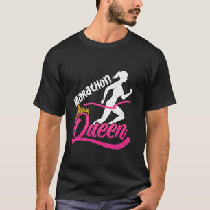 Camiseta Corredora RAINHA DA MARATONA Correndo Divertido Ma