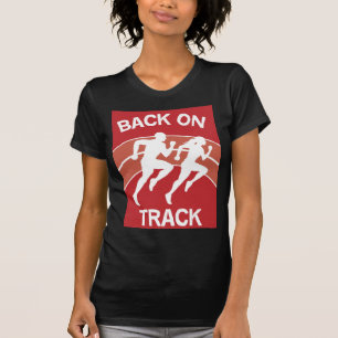 Camiseta Corredores de Pista Atlética   Atletas de Pista   