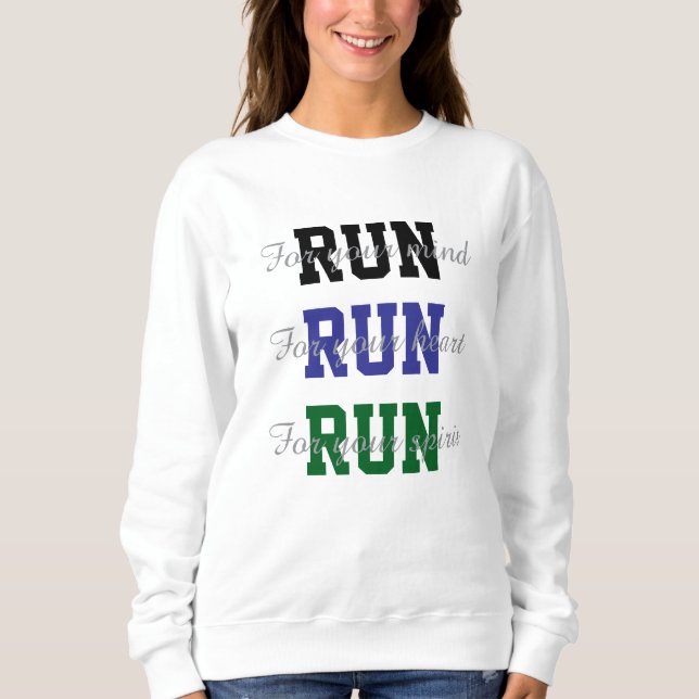 Camiseta Corredores Diversão Design para Correr Para Seu Es (Frente)