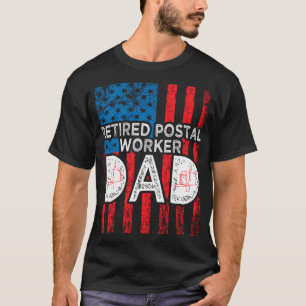 Camiseta Correio aposentado: sucesso do trabalhador postal