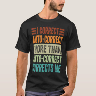 Camiseta Correio Automaticamente Mais Do Que Corr De Correç