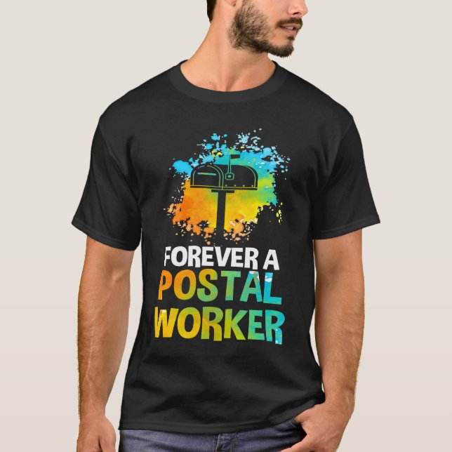 Camiseta Correio Carrier Postman Mailman Para Sempre Uma Ob (Frente)