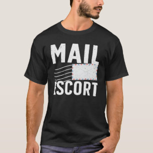 Camiseta Correio Cortês Para Homens Mailman Mail Lett