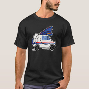 Camiseta Correio de Entrega de Caminhão - Transportadora de