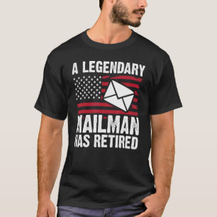 Camiseta Correio do Trabalhador Postal Aposentado Carrier M