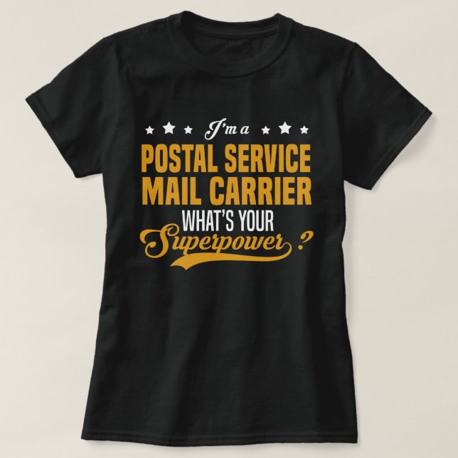 Camiseta Correio Postal (Frente do Design)