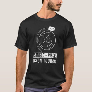 Camiseta Correio Trabalhador De Correio Peça Solteiro Para 