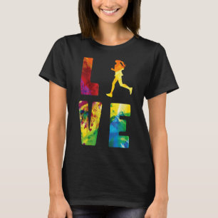 Camiseta Correndo a Meia Maratona Maratona Corrida da Mulhe