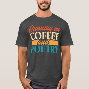 Camiseta Correndo Com Café E Poesia