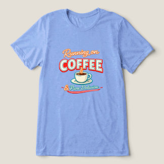 Camiseta Correndo com Café e Pura Ilusão