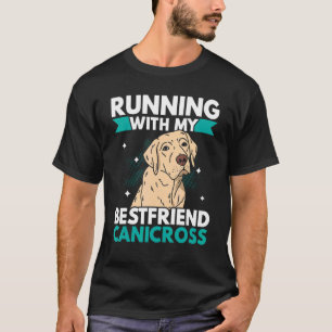 Camiseta Correndo com meu melhor amigo Canicross Dog Runner