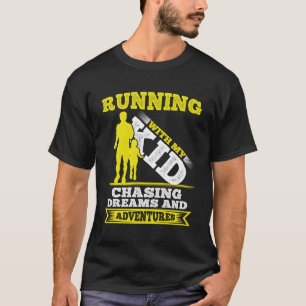 Camiseta Correndo Com Os Meus Sonhos E Aventuras De Mara