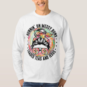 Camiseta Correndo Em Pedaços Mensageiros Carregados Chás E