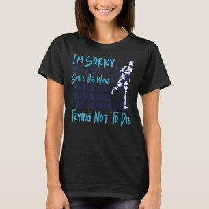 Camiseta Correndo Meia Maratona Eu sinto muito se não
