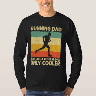 Camiseta Correndo Por Pai Masculino Maratona Corredor Marat