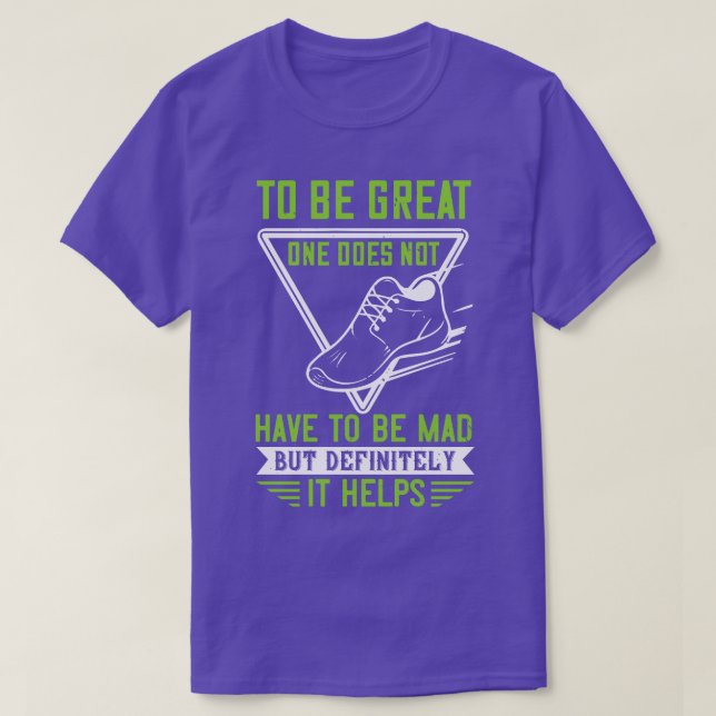 Camiseta Correndo Seja louco para ser excelente (Frente do Design)