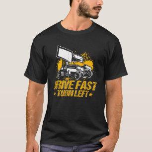Camiseta Corrente de carro Sprint Roda Rápida Virar Raça Es