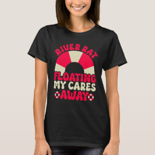 Camiseta Corrente Fluvial Flutuando Meus Pares Longe Tubing