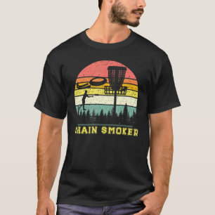 Camiseta Corrente Fumante Disco Vintage Golfer Retro Frisbe
