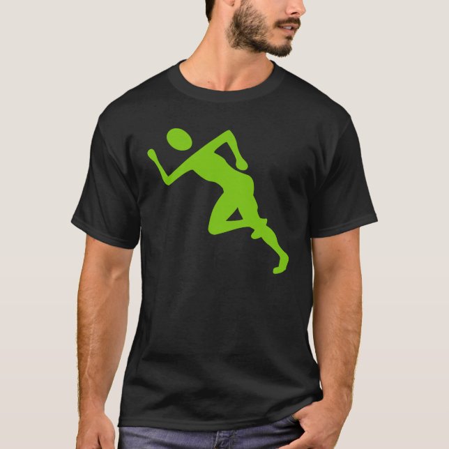 Camiseta Corrente - Verde marciano (Frente)