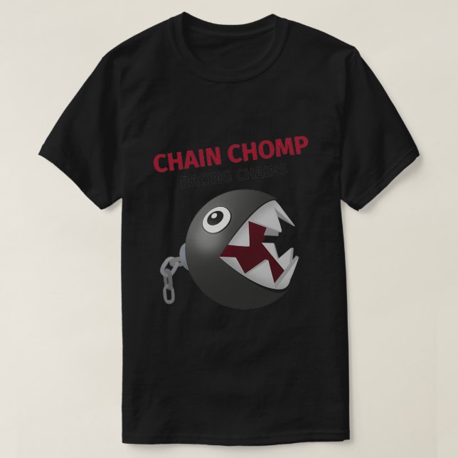 Camiseta Correntes de Corrida Chomp (Frente do Design)