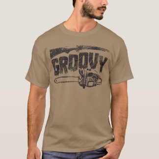 Camiseta Correntes groovy de serra maligno horror halloween
