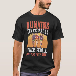 Camiseta Correr leva outras Pessoas só brinca com o